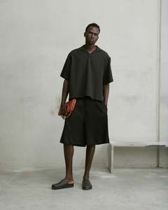 Shorts: Nothing Plisse Shorts | Tar