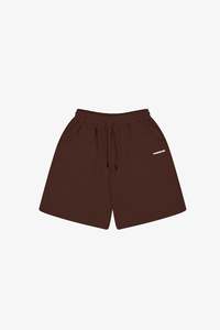 Shorts: Block Shorts | Brown