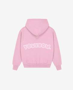 Kids Sunset Box Hoodie | Pink