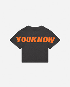 Kids Big Back Tee | Charcoal