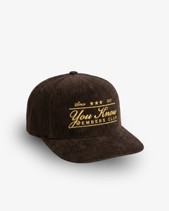 Accesories: YK Cord Cap | Brown