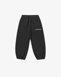 Kids Core Cuffed Sweatpants | Black