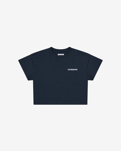 Kids Core Box Tee | Navy