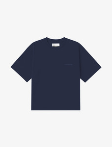 Core Essentials Box Tee | Navy