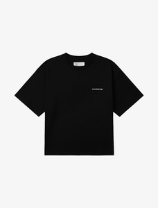 Core Essentials Box Tee | Black
