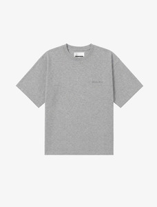 Core Essentials Relaxed Tee | Heather Grey