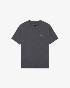 T Shirts: YK Move Fitted SS Tee | Charcoal
