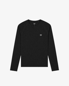 YK Move Fitted LS Tee | Black