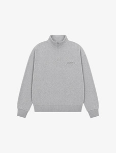 New Arrivals: Core Essentials 1/4 Zip Pullover | Heather Grey
