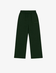 New Arrivals: Core Essentials Wide Leg Pants | Forest Green