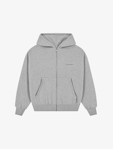 New Arrivals: Core Essentials Zip Up Hoodie | Heather Grey