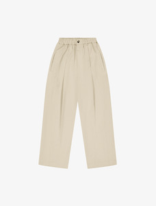 Nothing: Nothing Draped Pleated Pants | Oat