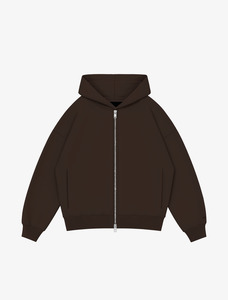 Nothing: Nothing Form Zip-Up Hoodie | Coffee Bean