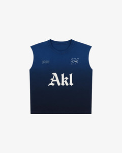 Yk Move Mens Tops: YK Move Champion Tank Akld | Blue Gradient