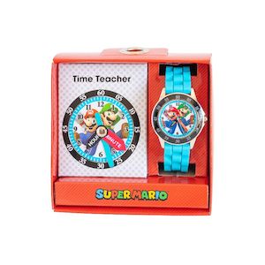 Licensed Watches: Time Teacher Super Mario