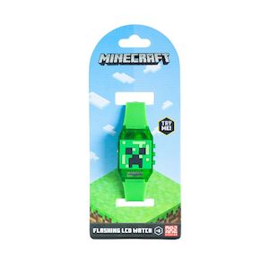 Licensed Watches: Light Up Minecraft Watch
