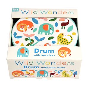 Music: Drum with drumsticks - Wild Wonders