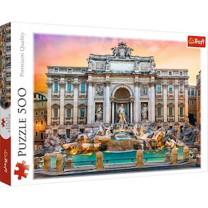 Trefl Puzzles: Trefl "500" - Fontanna di Trevi, Rome