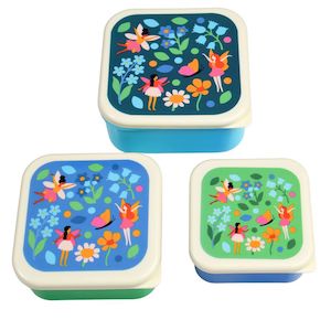 Homewares Gifting: Fairies in the garden Snack boxes