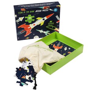 Glow in the Dark Space Puzzle 100 pieces