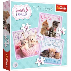 Trefl "3in1" - Sweet kittens