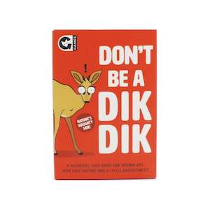 Adult Games: Don't be a Dik Dik Card Game