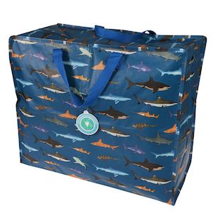 Eco Range: Sharks Jumbo Storage Bag