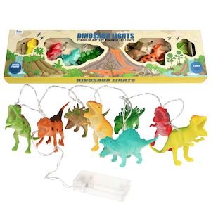 Home Organisation: String Of Led Dinosaur Lights - Prehistoric Land