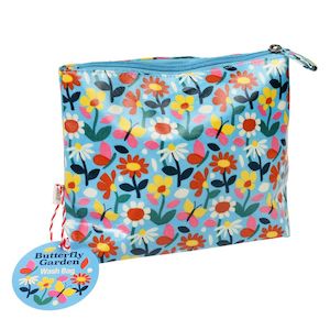 Makeup Toiletry Bags: Butterfly Garden Children's Wash Bag