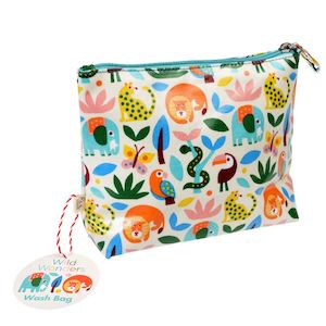 Makeup Toiletry Bags: Wild Wonders Children's Wash Bag
