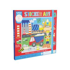 Art Craft: Construction - Sticker Art