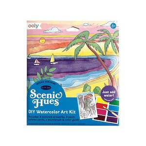 In Stock: Scenic Hues DIY Watercolour Art Kit - Ocean Paradise
