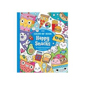 Happy Snacks Colouring Book
