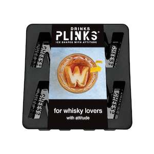Adultgifts: Ice Cube Tray - W for Whisky Drinkers