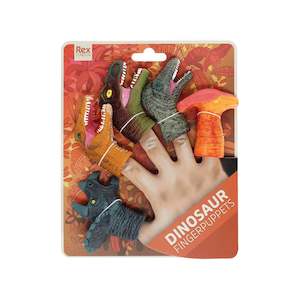 Animal Finger Puppets (Set Of 5) - Dinosaur