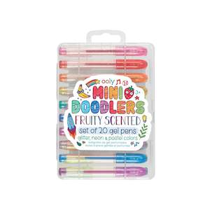In Stock: Mini Doodlers Fruity Scented Gel Pens - Set of 20