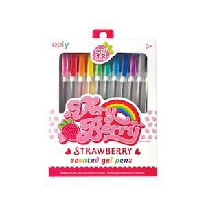Very Berry Scented Gel Pens - Set of 12