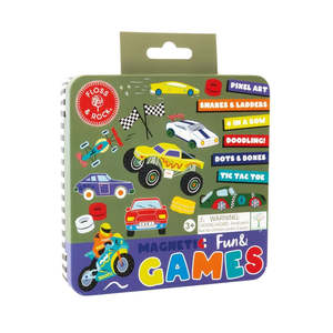 In Stock: Cars - Magnetic Fun & Games Tin