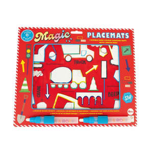 In Stock: Construction - Magic Water Placemats