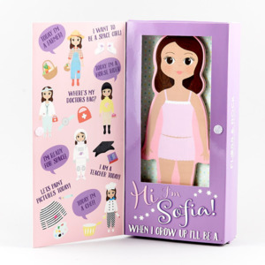 Sophia - Magnetic Dress Up Doll