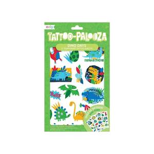 Tattoo Palooza Temporary Tattoo - Dino Days