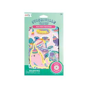 Stickiville Nom Nom Narwhals Scented Stickers
