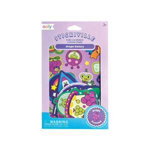 In Stock: Stickiville Glaxay Grapes Scented Stickers