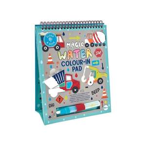Under 5 Years: Construction - Magic Colour Changing Watercard Easel and Pen
