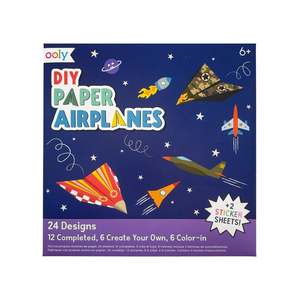Kids Gifts Under 30: DIY Paper Airplanes Activity Kit