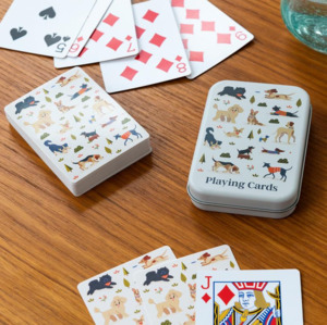 Playing Cards in a Tin - Dog Park