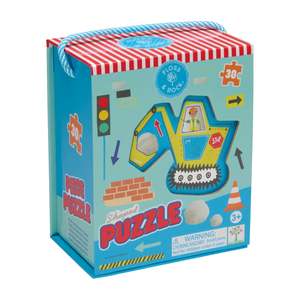In Stock: Floss & Rock - 30pc Shaped Puzzle - Construction