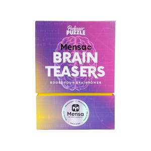 Staff Picks: Ginger Fox - Brain Game - Mensa Brain Teasers