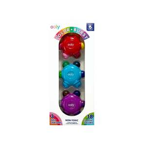 Best Sellers: Ooly - Colour Burst Easy Grip Crayon Set