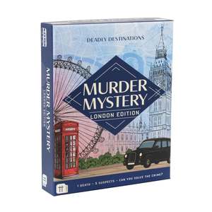 Wooden Toys 1: Deadly Destinations - Murder Mystery London Edition